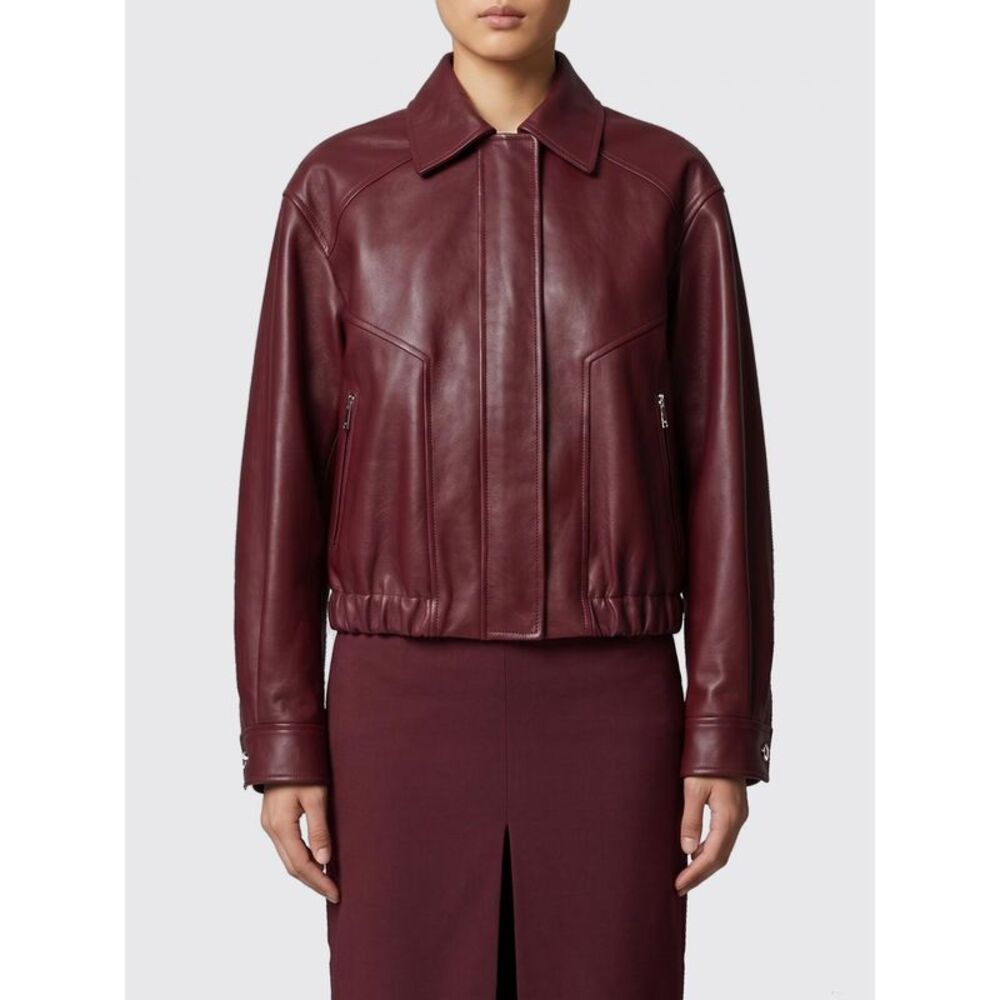 Versace Women Leather Jacket Versace